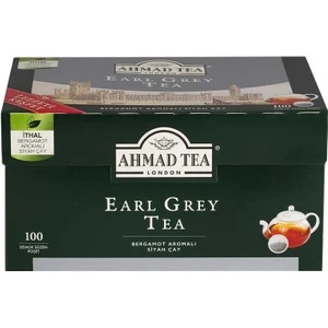 Ahmad Tea Earl Grey Demlik Poşet Çay 3.2gr 100lü