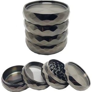 Grinder Herbal Öğütücüsü Parçalayıcı 56 mm Gri Renk RB81SY