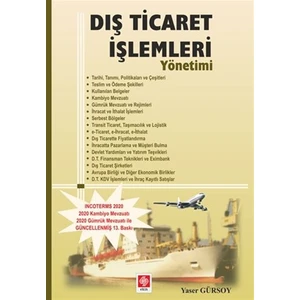 Dış Ticaret İşlemleri Yönetimi - Yaser Gürsoy