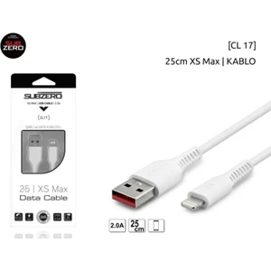 CL17 Xs Max 2.0A Data ve Şarj Kablosu 25CM