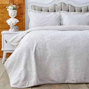 Karaca Home Scala Gri Çift Kişilik Embosy Battaniye