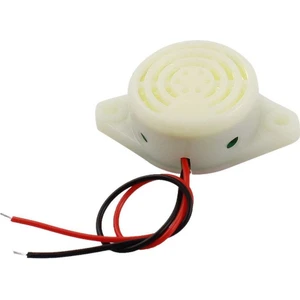 Devreli Buzzer 3-24V 90DB Siren 30MM Beyaz