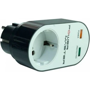 PM-16620 Tekli Siyah Oval Kasa Termal Akım Korumalı Priz (10A-2500W)
