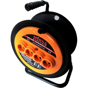 4lü Makaralı Uzatma Kablosu 35 Metre