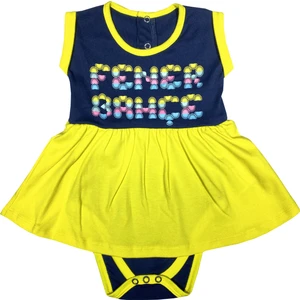 Fenerbahçe Kız Bebek Etekli Body - FB1404