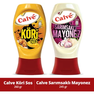Köri Sos 260 GR & Calve Sarımsaklı Mayonez 245 GR