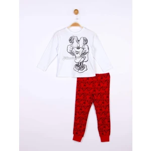 Minnie Mouse Disney Minnie Çocuk Pijama Takımı 18857