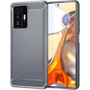 Shin-Wo Xiaomi Mi 11T Için Karbon Fiber Kılıf (Yurt Dışından)