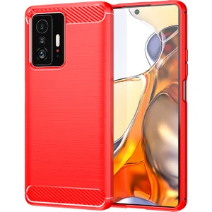 Shin-Wo Xiaomi Mi 11T Için Karbon Fiber Kılıf (Yurt Dışından)