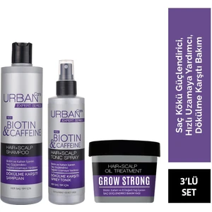 Urban Care Aç Bakım Yağı 240 ml + Saç Bakım Şampuanı 350 ml 3'l+ Tonik 200 ml Ü Set