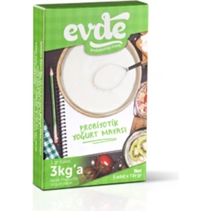 Evde Probiyotik Yoğurt Mayası Paket 5 x 1 gr