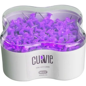 Mas Curvie Harita Çivisi Mor 350'li