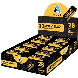 2b Sınav Silgisi Küçük Boy 30'lu Kutu