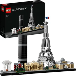 LEGO® Architecture Paris 21044 - 12 Yaş & Üzeri Çocuklar için Dekoratif ve Sergilenebilir Model Yapım Seti (649 Parça)