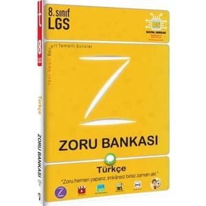 Tonguç Akademi 8. Sınıf Türkçe Zoru Bankası