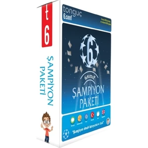Tonguç Akademi 6. Sınıf Şampiyon Paketi