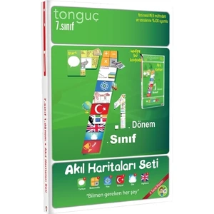 Tonguç Akademi 7. Sınıf 1. Dönem Akıl Haritaları Seti