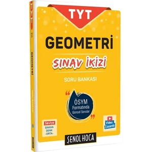 Şenol Hoca Yayınları TYT Geometri Sınav İkizi Soru Bankası