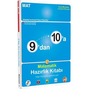 Tonguç Akademi 9'Dan 10'A Matematik Hazırlık Kitabı