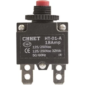 Ht-01-A 18A Aşırı Akım Koruyucu Devre Kesici Sigorta - Kırmızı