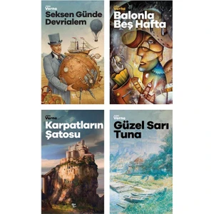 Muhteşem Jules Verne Seti - 4 Kitap