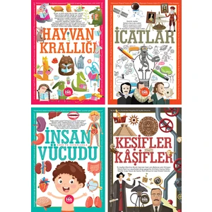 Neşeli Ilk Bilgilerim Seti - 4 Kitap