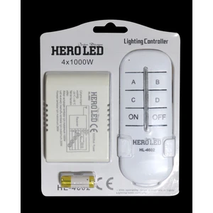 Hero Led Heroled Uzaktan Elektrik Kontrol ve Avize Kumandası 4 'lü Sistem