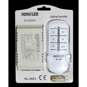 Hero Led Heroled Uzaktan Elektrik Kontrol ve Avize Kumandası 6'lı Sistem