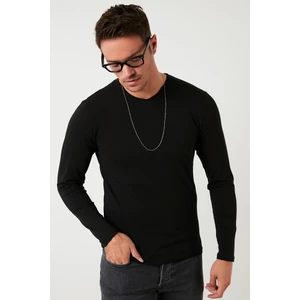 Pamuklu Bisiklet Yaka Slim Fit Sweat Erkek Sweat 5905068