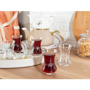 Madame Coco Lavem-Nostalgic Flowers 6'lı Çay Bardağı  -  155 ml