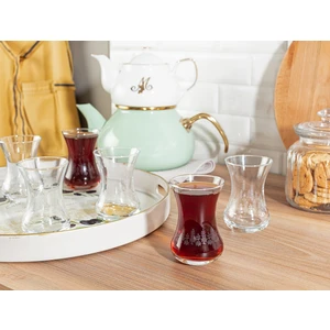 Madame Coco Lavem-Daisy Touch 6'lı Çay Bardağı - 155 ml