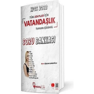Hoca Kafası Yayınları 2022 Kpss Vatandaşlık Tamamı Çözümlü Soru Bankası