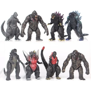 8 Adet Mini Godzilla Vs King Kong Oyuncak (8.5cm) (Yurt Dışından)