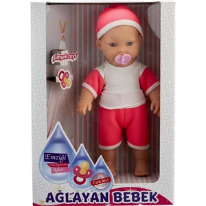 Şimşek Toys Şimşek Emzikli Ağlayan Bebek Pembe
