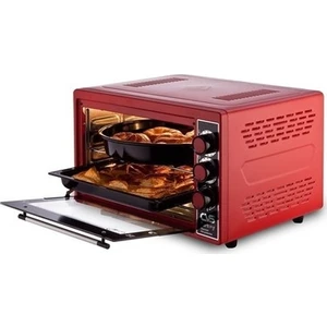 Cvs Dn 3906 L Gurme Midi Mini Fırın - Kırmızı
