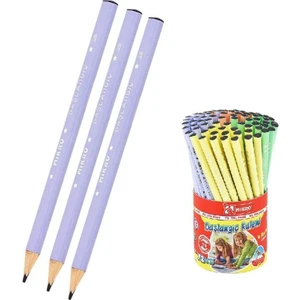 Siyah Jumbo Üçgen Ilk Kalemim Mikro Siyah Kalın Kurşun Kalem Başlagıç 3 Adet