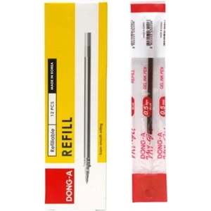 Dong-a Kırmızı 0.5mm Ince Iğne Uçlu Jel Kalem Yedeği 1 Adet