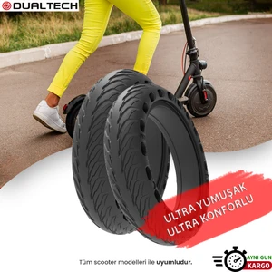 8.5 Inç Elektrikli (1 Adet) Scooter Dolgu Lastik (Dyt)