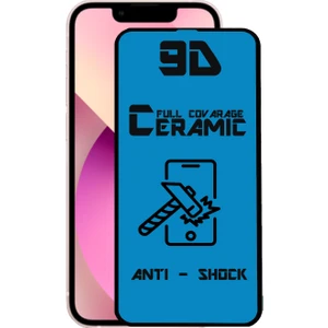 Case World Caseworld Apple iPhone 13 Mini Tam Kaplayan Seramik Nano Esnek Ekran Koruyucu Cam