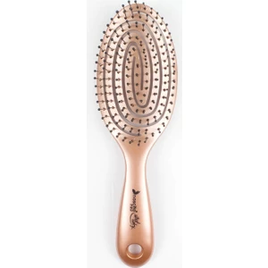 Bronz Pro Üç Boyutlu Oval Saç Fırçası