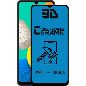 Case World Caseworld Samsung Galaxy M32 Tam Kaplayan Seramik Nano Esnek Ekran Koruyucu Cam