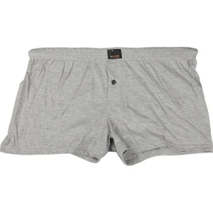 Erkek Büyük Beden Battal Boy Penye Boxer Düz Grimelanj