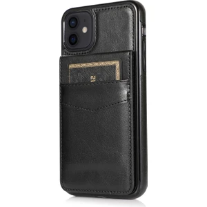 Apple iPhone 11 (6,1 Inç) ile Uyumlu Çoklu Kart Yuvası Arkadan Çevirmeli Telefon Koruyucu Kılıf (Yurt Dışından)