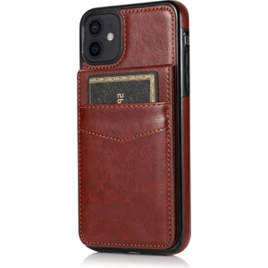 Apple iPhone 11 (6,1 Inç) ile Uyumlu Çoklu Kart Yuvası Arkadan Çevirmeli Telefon Koruyucu Kılıf (Yurt Dışından)