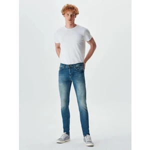 Erkek Jumy Normal Bel Dar Paça Super Skınny Jean Pantolon