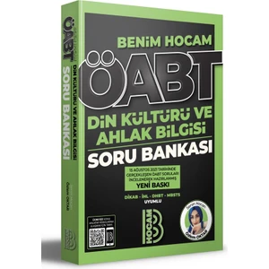 Benim Hocam Yayınları 2022 ÖABT Din Kültürü ve Ahlak Bilgisi Tamamı Çözümlü Soru Bankası