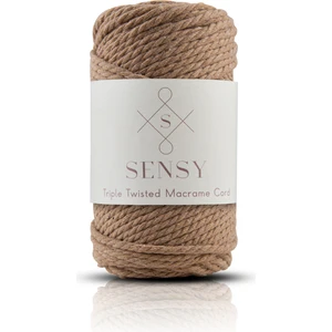 Premium 3 Büküm Pamuk Taranan Makrome Makrame Halat Hobi Ipi Üç Büküm