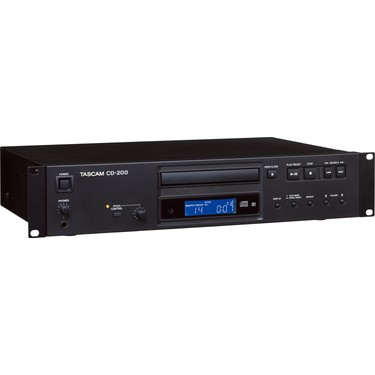 Tascam CD-200 CD Player Kablolu Bağlantı Özellikli Siyah Fiyatı