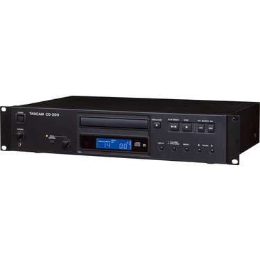 Tascam CD-200 CD Player Kablolu Bağlantı Özellikli Siyah Fiyatı