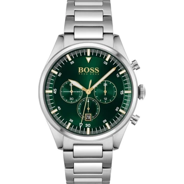 Green hugo boss watch new arrivals